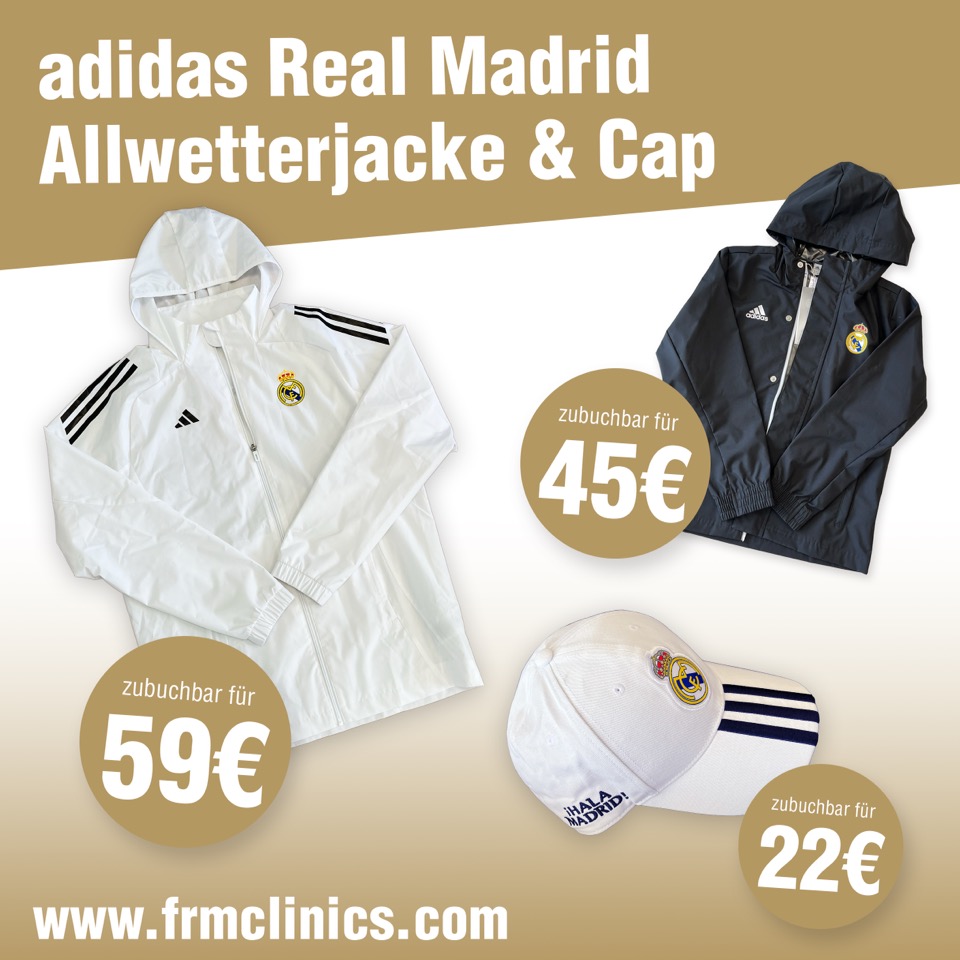 Optionale Ausrüstung Real Madrid Fußballschule